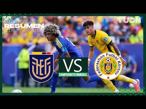 LO MEJOR: Ecuador vs Curazao primer tiempo | TUDN