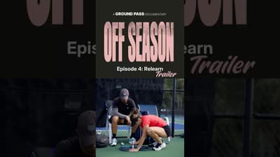 Can I tennis player change? Ep 4 coming this Sunday