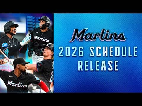 2026 Schedule Release