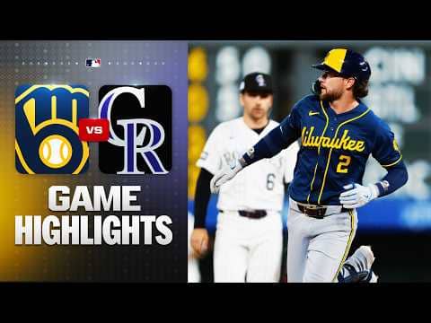 Brewers vs. Rockies Game Highlights (6/6/26) | MLB Highlights