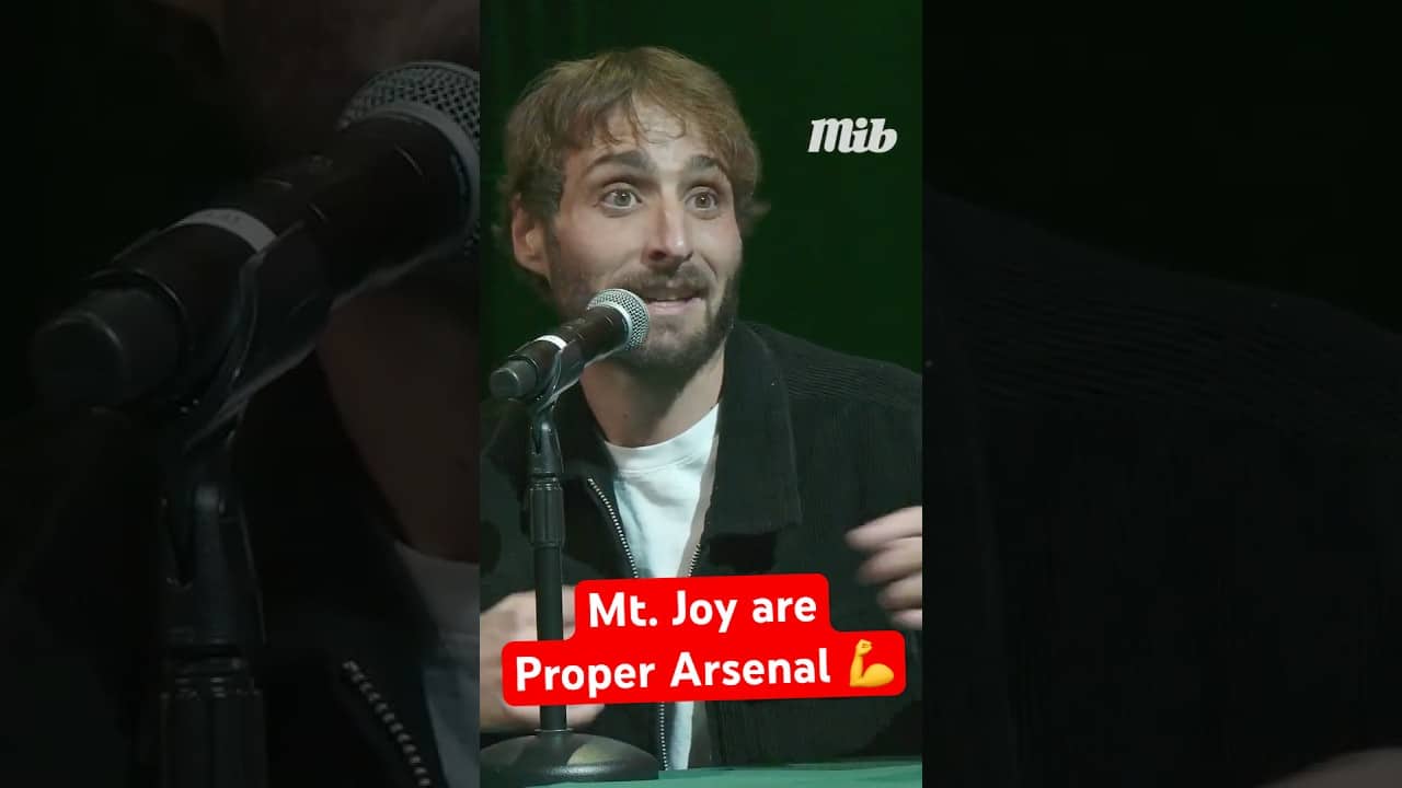 Mt. Joy recording new music while watching Arsenal vs. West Ham ๐