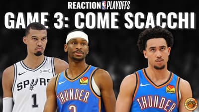 MOSSE e CONTROMOSSE SPURS e THUNDER: GARA TRE è come una partita a SCACCHI