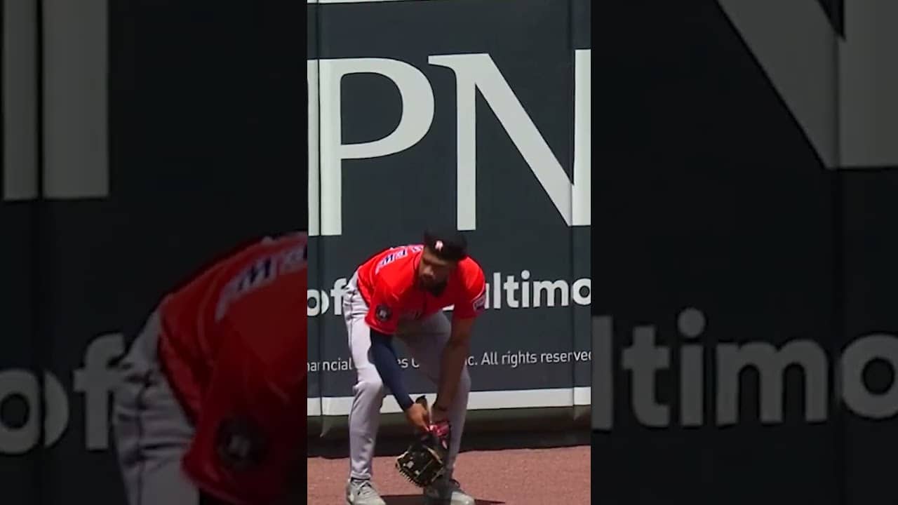 Brice Matthews was THIS close to robbing Adley Rutschman from a grand slam! ๐ค