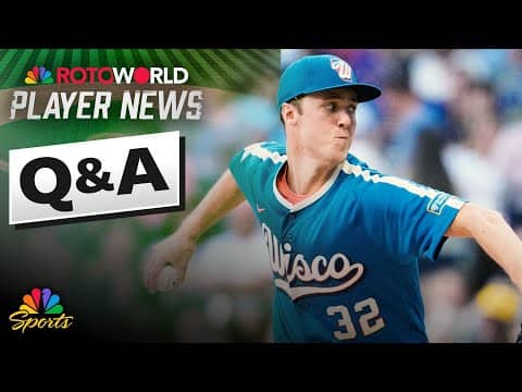 MLB Fantasy Baseball Q&A w/ Eric Samulski & James Schiano (6/15/26) | Rotoworld | NBC Sports