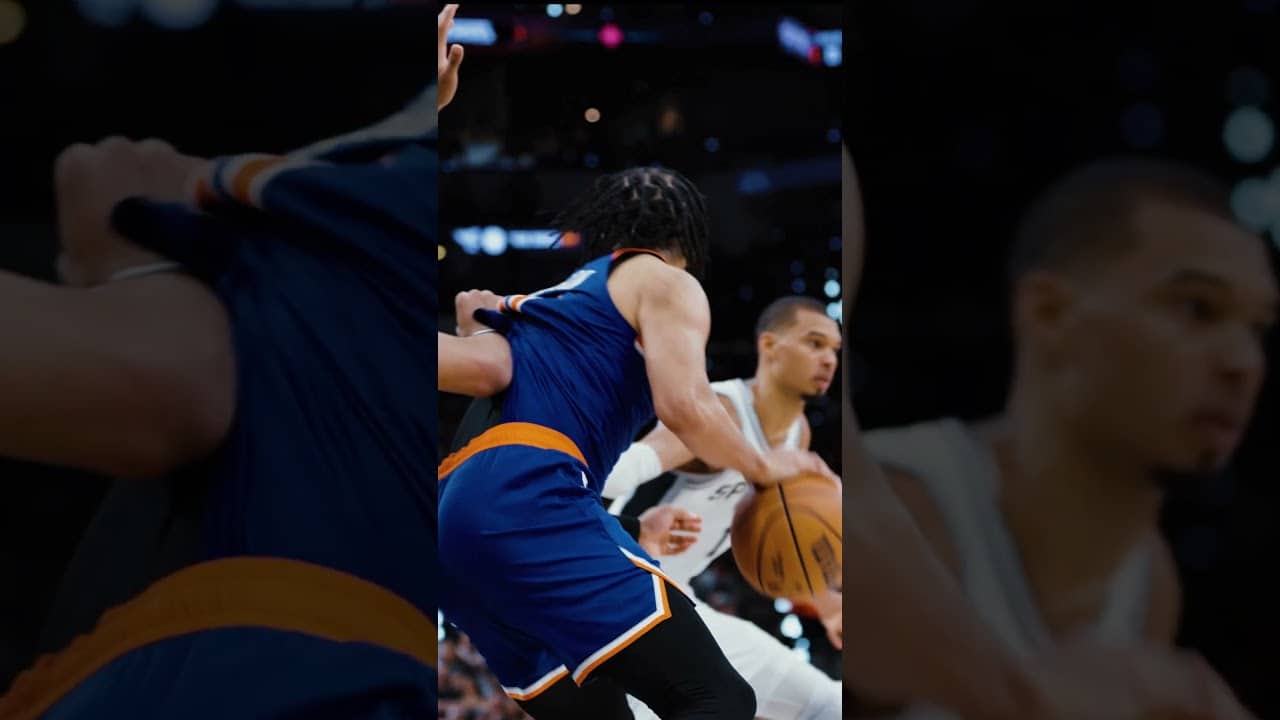 straight cinema for your feed π₯ #nba #nyknicks #nbaplayoffs #nbafinals