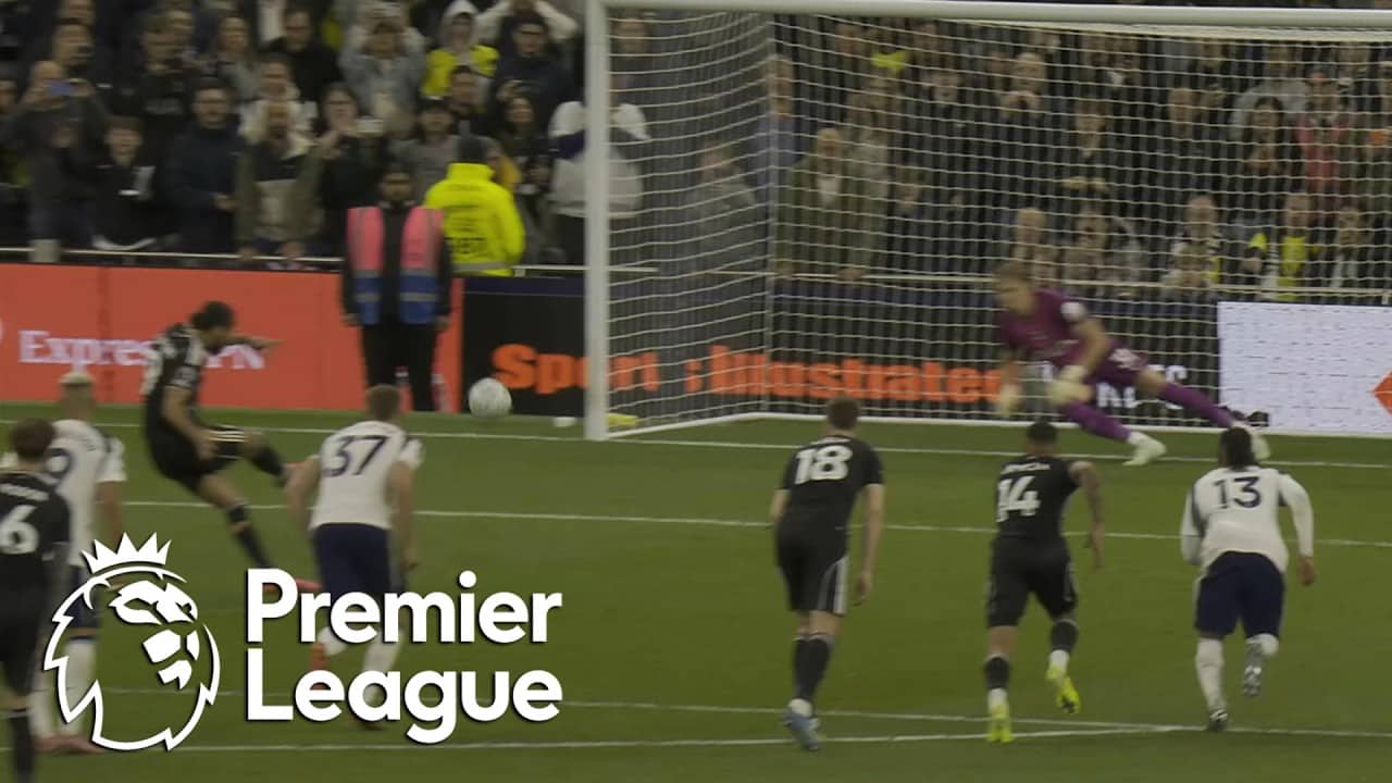 Dominic Calvert-Lewin's penalty brings Leeds level with Spurs | Premier League | NBC Sports