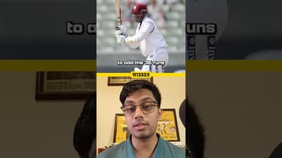 Denesh Ramdin did it first 📝 #cricket