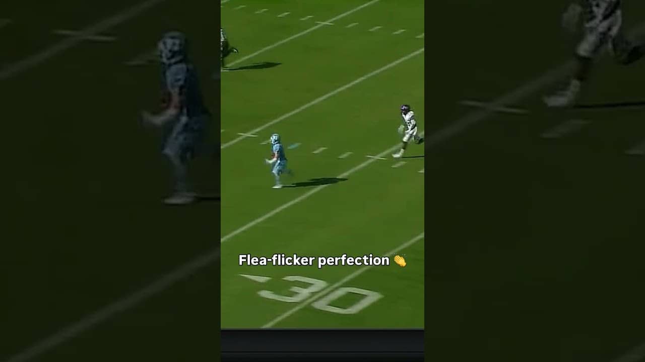He was wide open π± #unc #accfootball #collegefootball