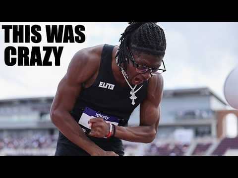No Sprinter Has EVER Done This Before || Tate Taylor Just Made Sprinting History