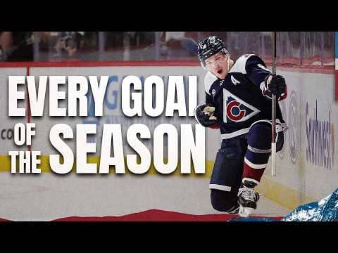 364 Colorado Avalanche Goals to Chill/Study to 📚