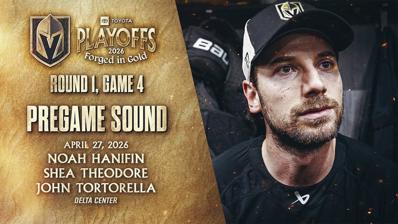 ๐ฅ Round 1, Game 4 PREGAME SOUND: Hanifin, Theodore & Tortorella