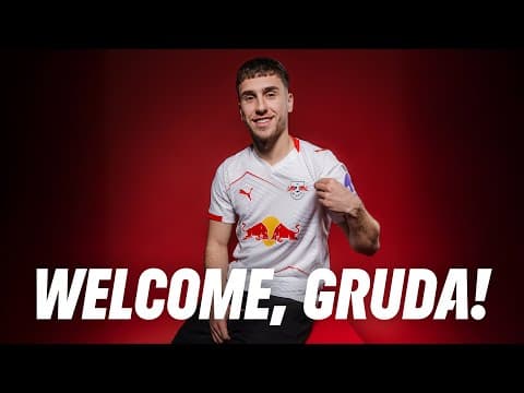 Welcome, Brajan Gruda! | Behind the Scenes of his Day 1 at RB Leipzig! 📝