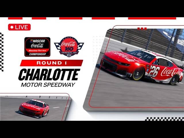 eNASCAR Coca-Cola iRacing Series: Charlotte Motor Speedway