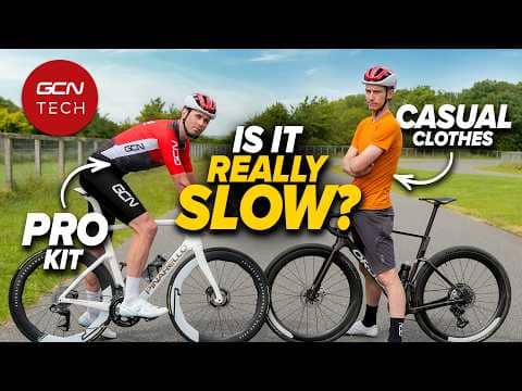 How Much SLOWER Are Normal Clothes For Everyday Cyclists?