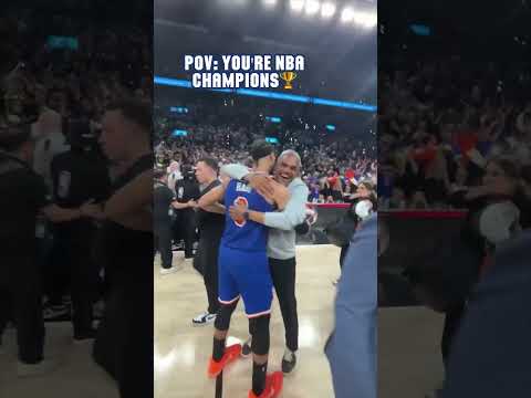 the moment we became champs🤩