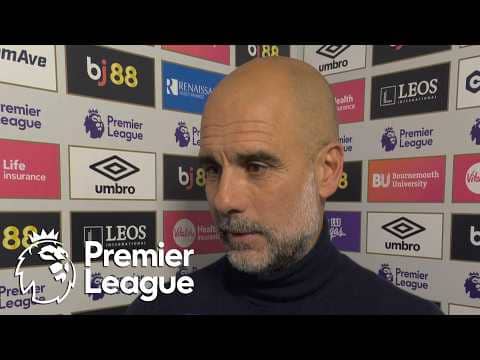 Pep Guardiola reacts to Arsenal winning Premier League title | Premier League | NBC Sports