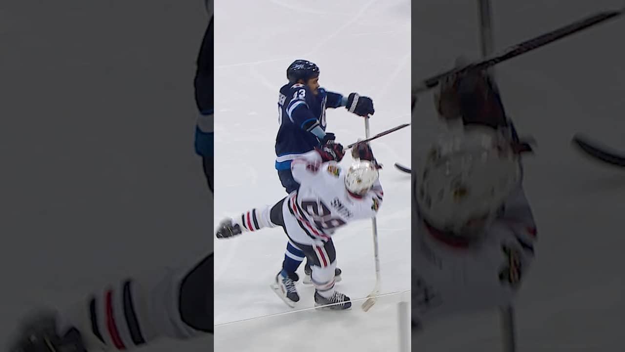Dustin Byfuglien. That guy rocked.