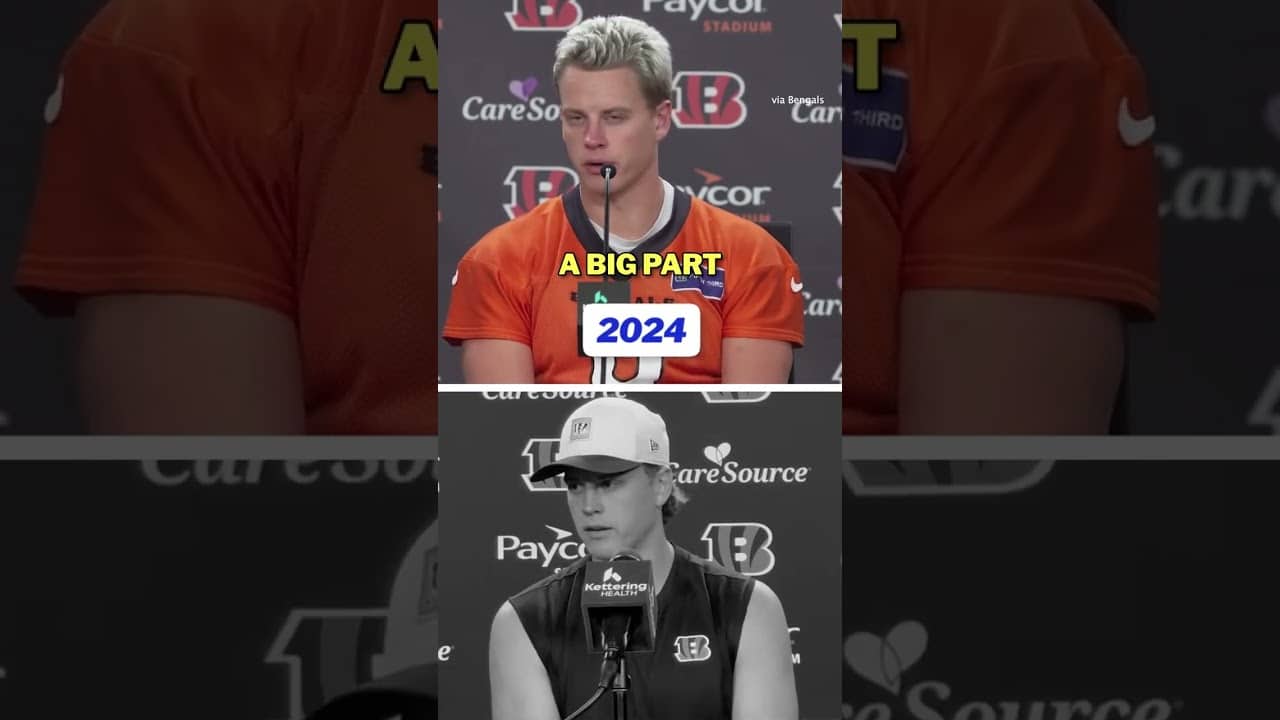 Joe Burrow is taking a different leadership approach this season #nfl #bengals #joeburrow