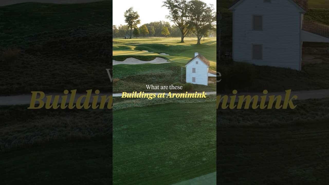 What are these buildings on the course at the PGA Championship? π€