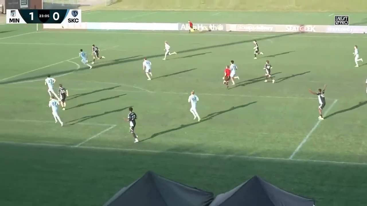 MNUFC2 GOAL: Marcus Caldeira Brace against Sporting KC II
