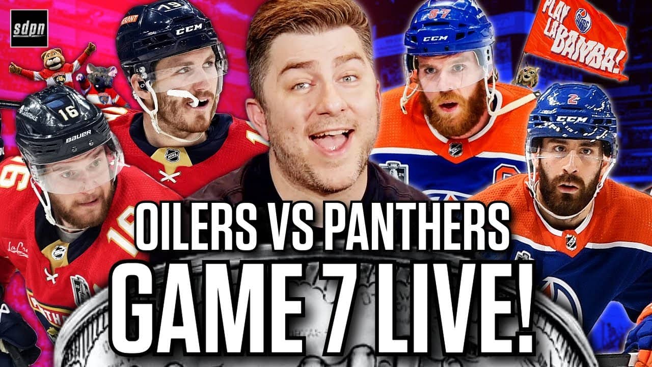 Stanley Cup Final - Edmonton Oilers @ Florida Panthers Game 7 LIVE w/ Steve Dangle