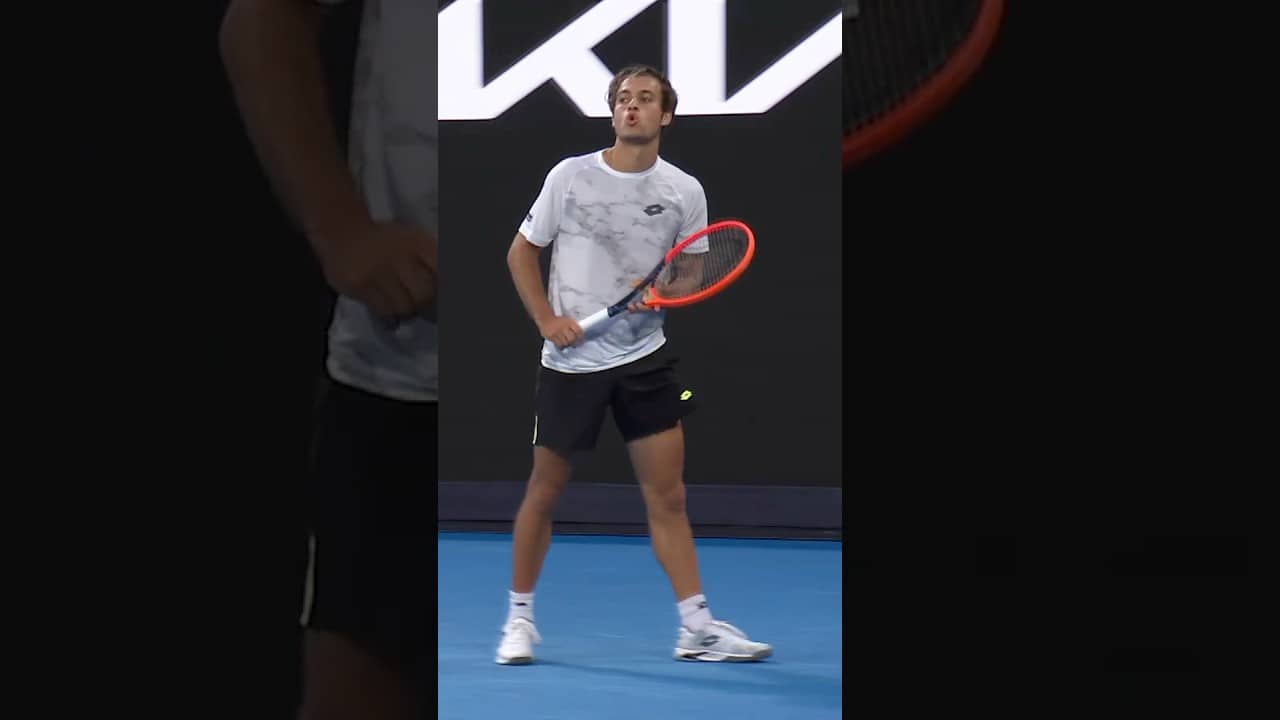 CRAZY passing shot from Cobolli! π₯
