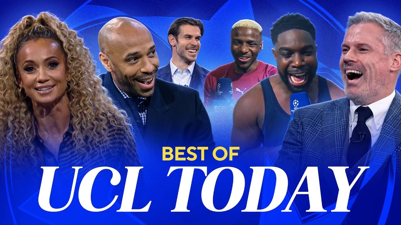 UCL Today BEST Moments From 2025-26 πΏ | Kate Scott, Thierry Henry, Micah Richards & Jamie Carragher