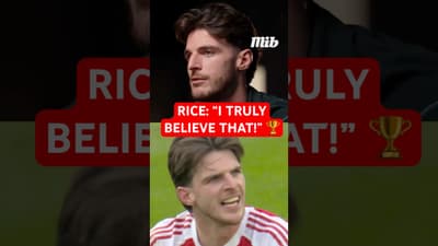 DECLAN RICE ON "IT'S NOT DONE" VIRAL MOMENT vs. Man City