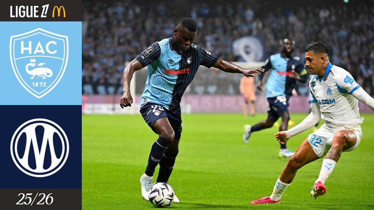 ⚽️ Résumé : HAC - OM (0-1) I J33 - L1 McDonald's 2025-2026
