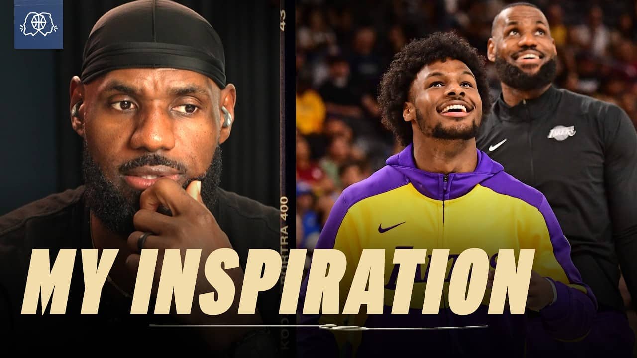 LeBron Shares Why Bronny Motivates Him to Keep Playing