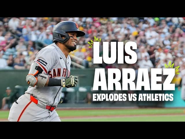 La Regadera Se Encendió vs Atléticos | San Francisco Giants Highlights