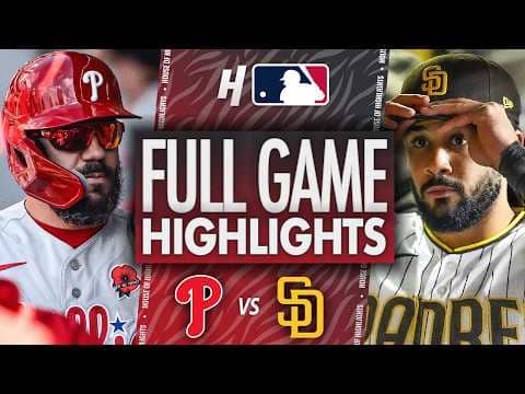 Philadelphia Phillies vs San Diego Padres - FULL GAME HIGHLIGHTS 🔥 May 25, 2026 MLB Season