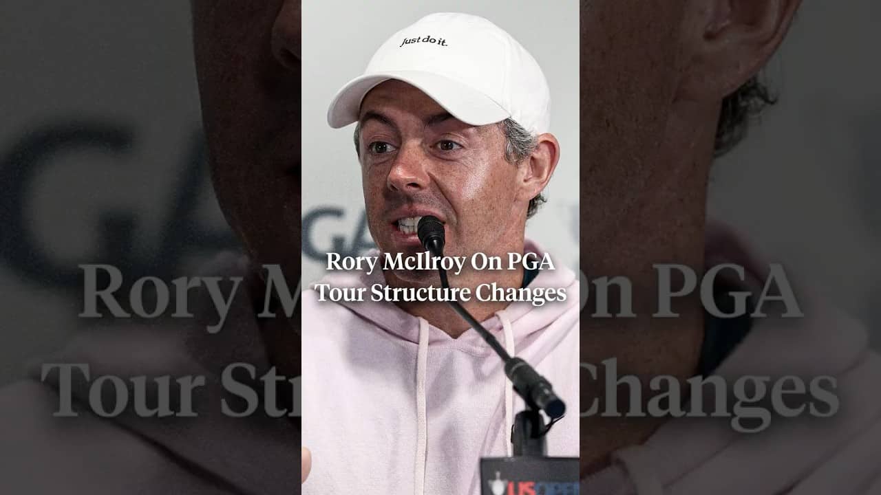 Rory McIlroy gave his thoughts on changes to the PGA Tour’s structure and schedule. 🗣️