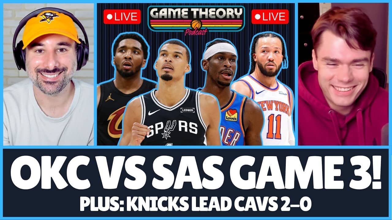 Thunder take 2-1 lead over Spurs w/ @HoopVenue | Knicks Lead 2-0 | NBA Draft Lottery Proposal