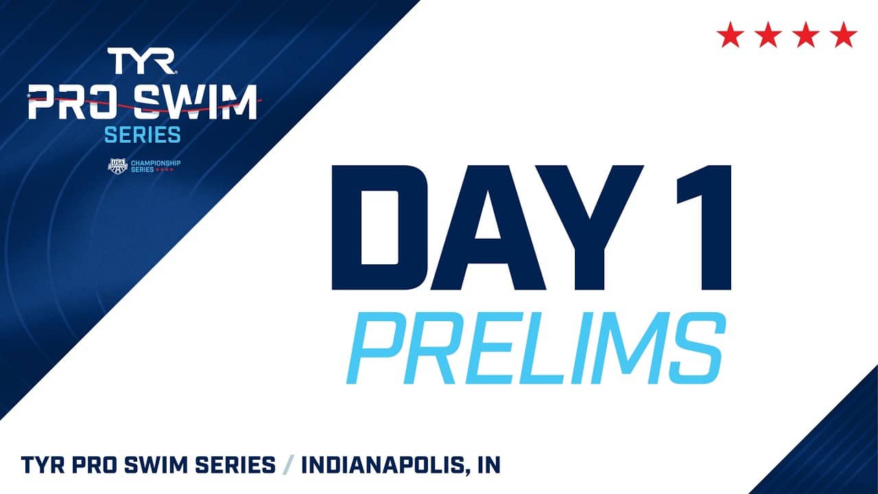 Day 1 Prelims | 2026 TYR Pro Swim Series Indianapolis