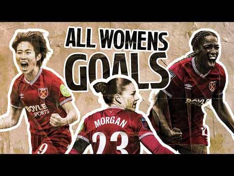 Morgan, Ueki, Martinez & More! ⚽⚒️| Every West Ham Women Goal | 2025/26 Season