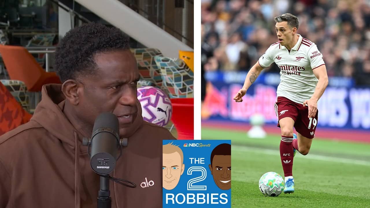 West Ham’s VAR Heartbreak Boosts Arsenal’s Title Push | The 2 Robbies Podcast (FULL) | NBC Sports