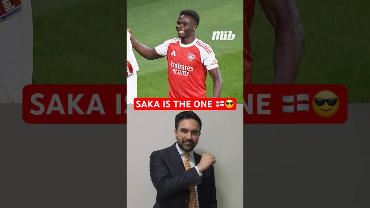 NYC MAYOR ZOHRAN MAMDANI’S PLAYER TO WATCH AT THE WORLD CUP: BUKAYO SAKA 🌟❤️