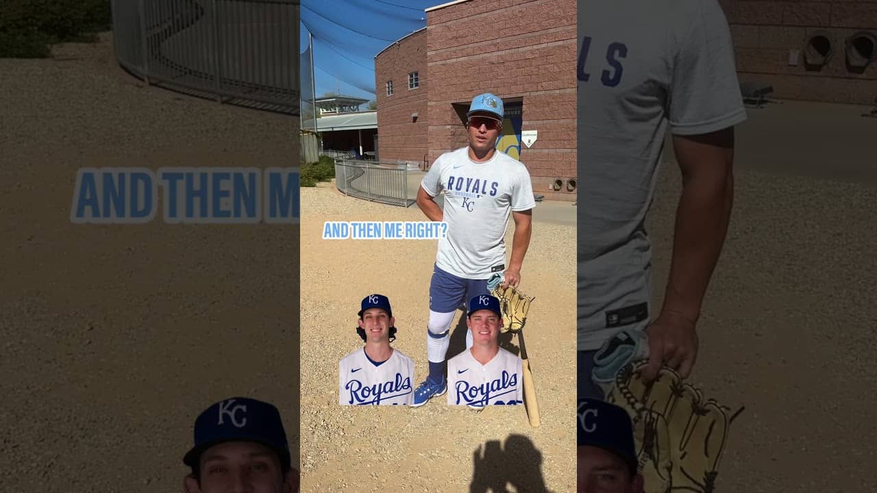 Royals Choose Teammates For Their 3-on-3 Teams #marchmadness #qotd #kcroyals #baseball