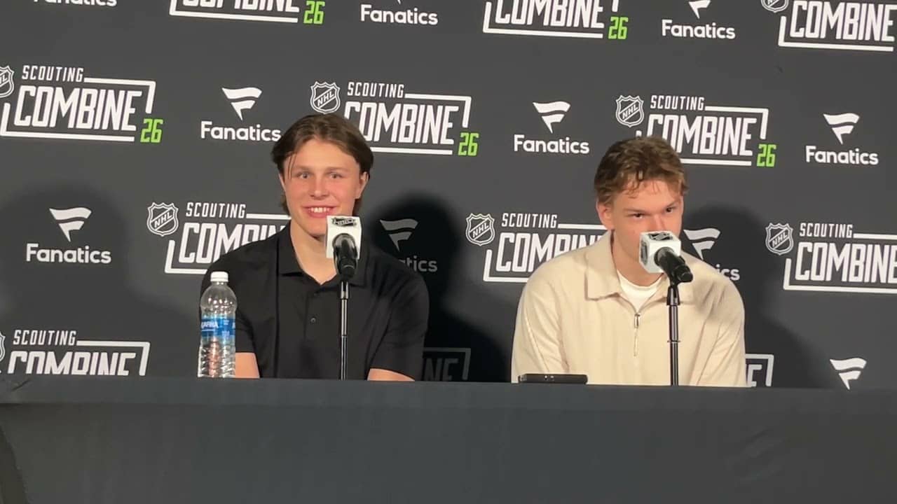 Stenberg Wants To Play in NHL Next Year, Smits on Why He's Top Defenseman of 2026 Draft