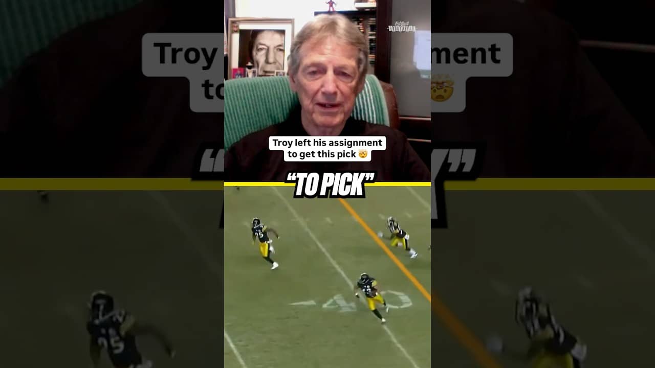 Troy Polamalu’s football instincts were unmatched 🔥🤯