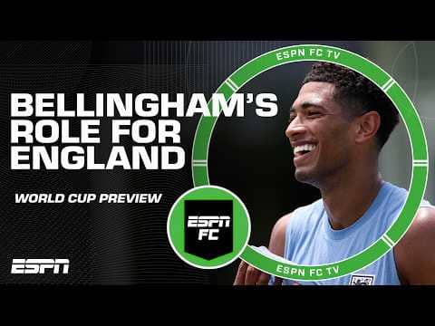 Nedum Onuoha says Jude Bellingham will be a CENTERPIECE for England | ESPN FC