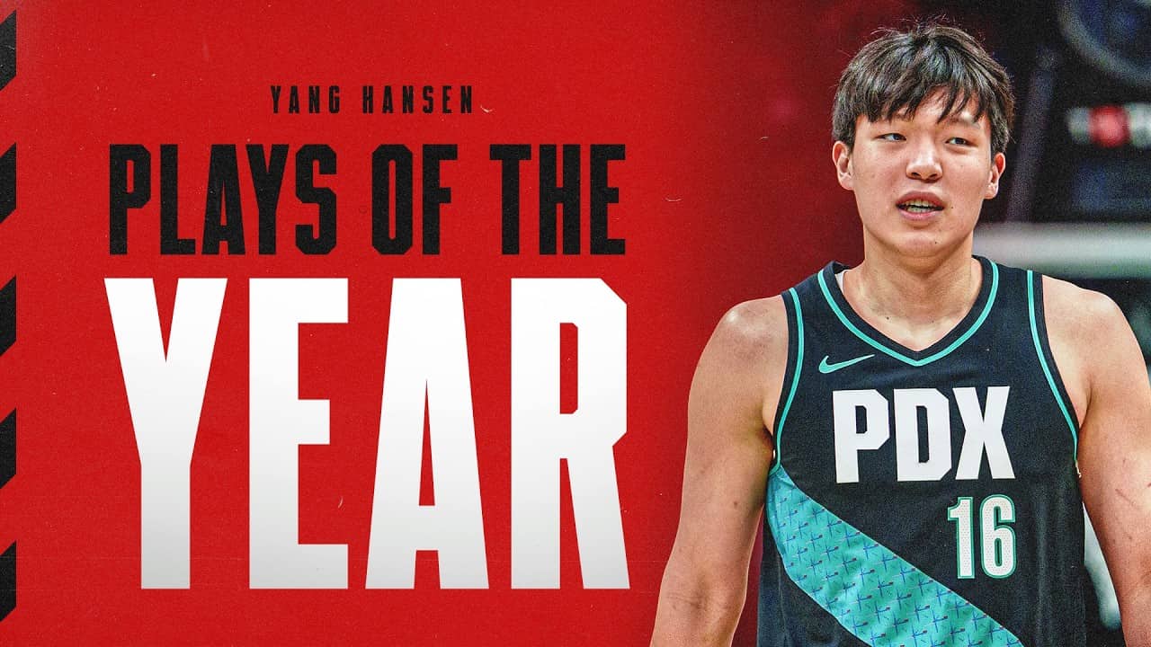 Yang Hansen's Top Plays | 2025-26 Season | Portland Trail Blazers