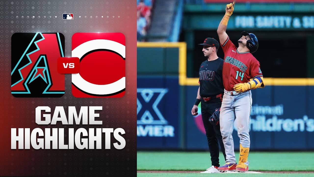 D-backs vs. Reds Game Highlights (6/12/26) | MLB Highlights | Arizona Diamondbacks