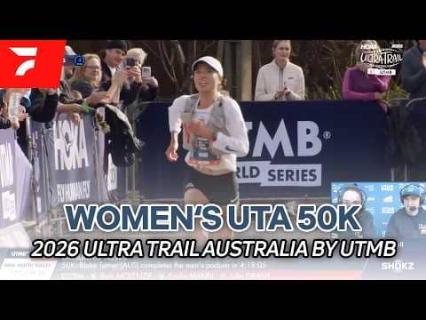 Maio Yao Dominates UTA 50k | 2026 Hoka Ultra Trail 50k