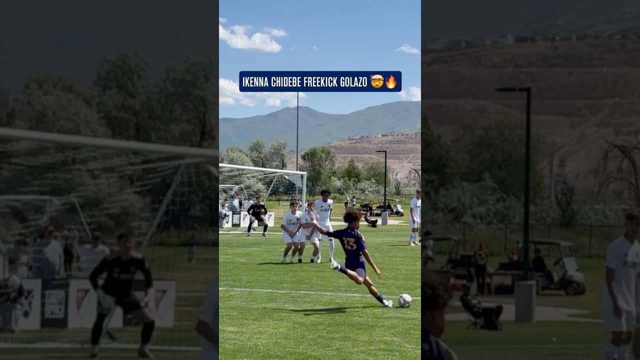 UNREAL freekick 🔥😳