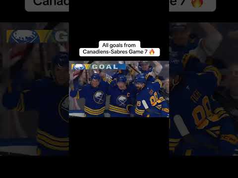 Every goal from Canadiens-Sabres Game 7 š