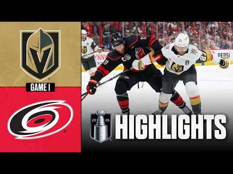 Golden Knights vs. Hurricanes | NHL Playoff Highlights | Game 1 | June 2, 2026
