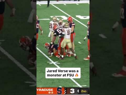 The newest Cleveland Brown is a force up front 😤 #floridastate #clevelandbrowns #jaredverse #cfb