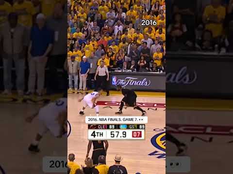 Take a look back at the fantastic finish to an iconic Game 7 of the 2016 NBA Finals ⏪ 🏆